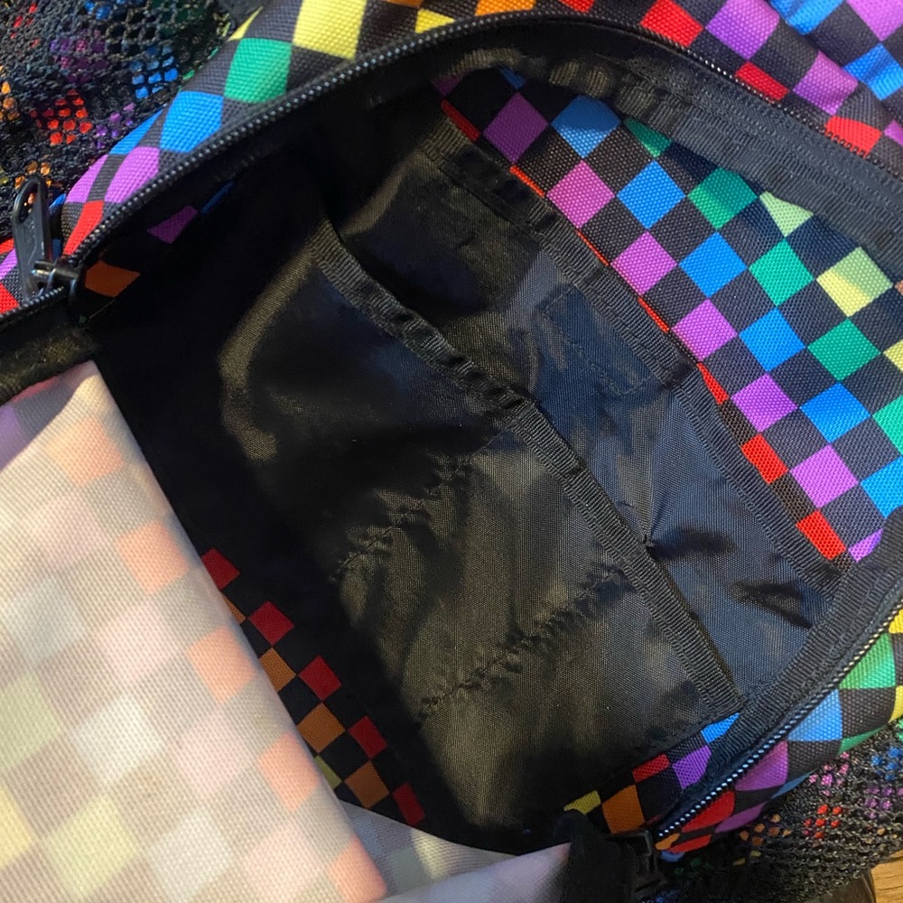 Vans Colorful Checkered Backpack - Picture 3 of 4